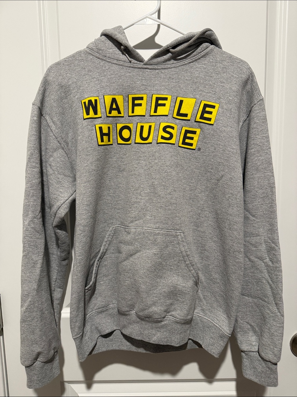 Gray Pullover Hoodie - Logo